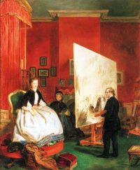 Frith William Powell William Powell Frith dipinto La principessa del Galles 1863