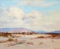 غيوم الصحراء جون الصقيع كاليفورنيا. 1925