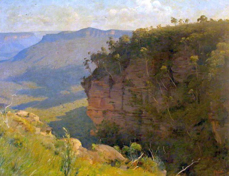 Fuller Florence Ada Blue Mountains New South Wales Australia canvas print