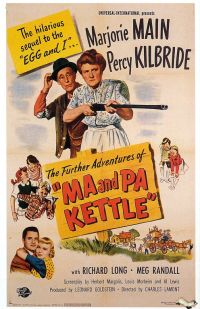 Póster de la película Más aventuras de Ma y Pa Kettle 1949 Póster
