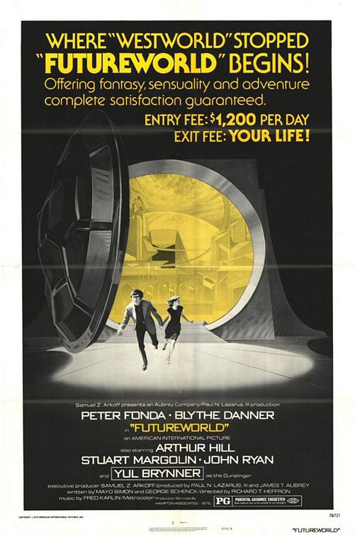 Poster del film Futureworld 2 stampa su tela