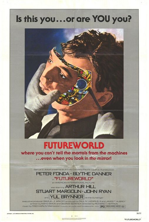 Futureworld 3 영화 포스터 캔버스 프린트
