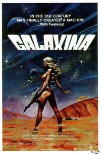 Galaxina 영화 포스터 캔버스 프린트