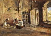 Gale William Interior Algiers Ca. 1887 canvas print