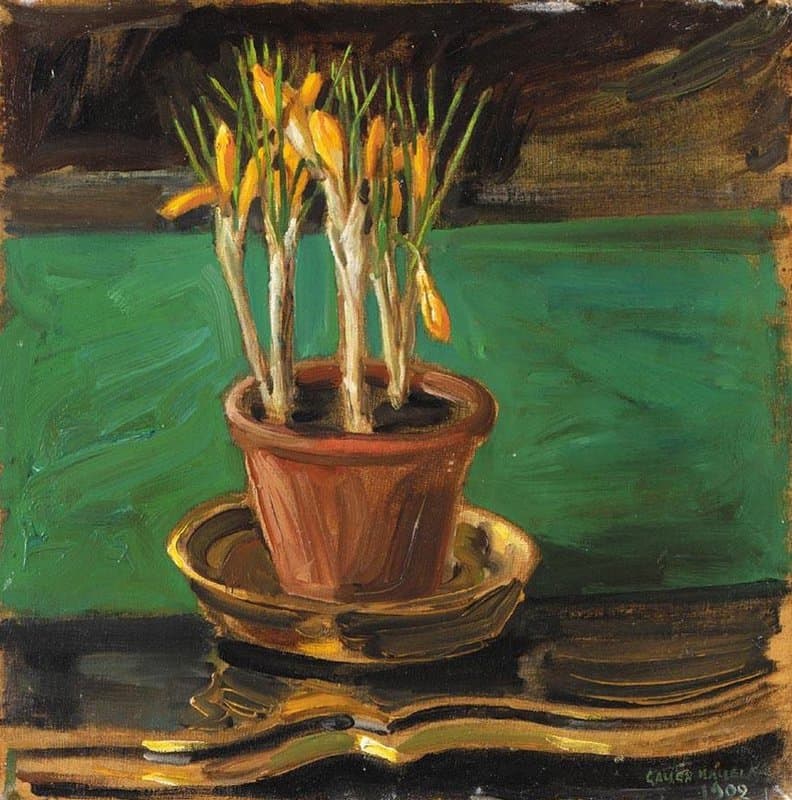 Tableaux sur toile, riproduzione di Gallen Kallela Akseli Un vaso di fiori