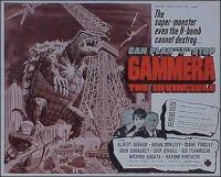 Poster del film Gamera The Invincible Gamera