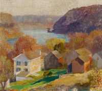 Garber Daniel From Cary S Hill 1945 canvas print
