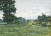 정원 윌리엄 프레이저 펜스 1886의 마을