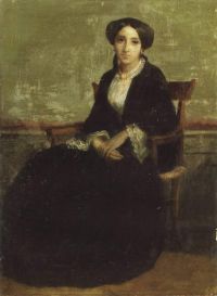 ガードナー・ブーグロー エリザベス・ジェーン ジュヌヴィエーヴ・ブーグローの肖像 1850年