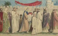 Gardner Bouguereau Elizabeth Jane Saint Louis bringt die Krone nach Paris