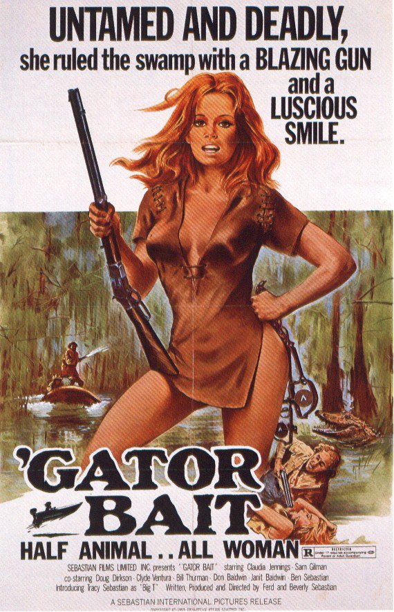 Tableaux sur toile, reproducción de Gator Bait Movie Poster