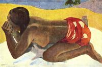 Gauguin Alone canvas print