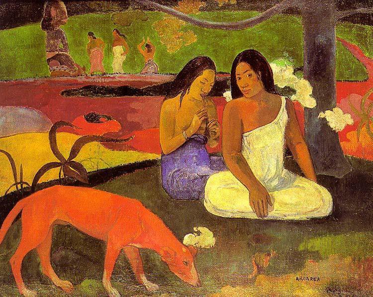 Gauguin Arearea I canvas print