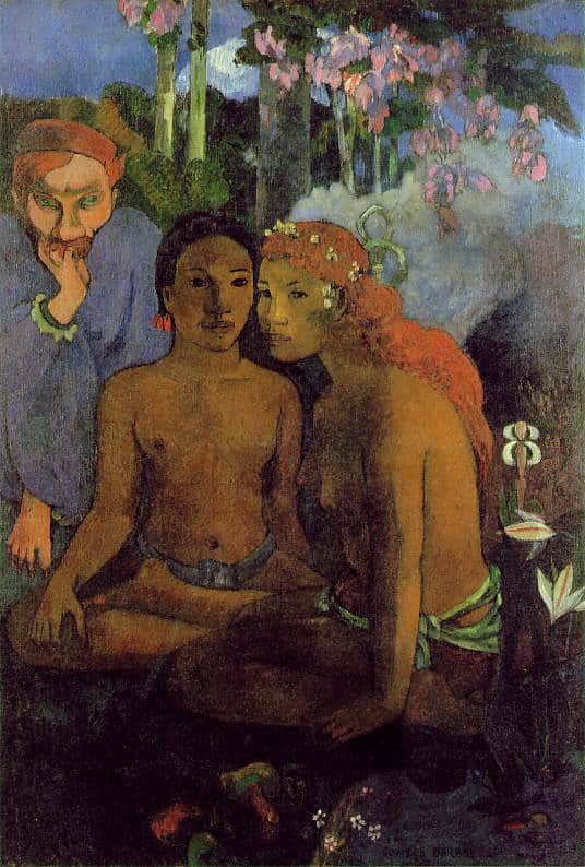 Gauguin Barbarous Tales canvas print