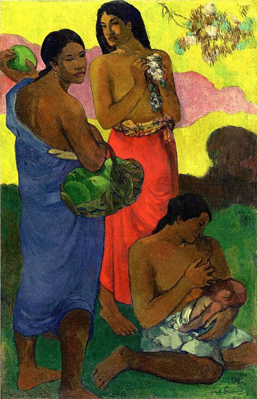 Gauguin Maternite Ii canvas print