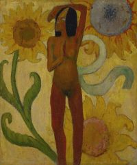 Gauguin Paul Mujer Cara Be 1889