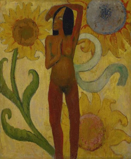 Gauguin Paul Femme Cara Be 1889 canvas print