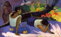 Donne tahitiane sdraiate di Gauguin