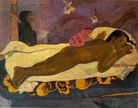 Gauguin espíritu de los muertos viendo
