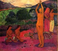 Gauguin The Invocation canvas print