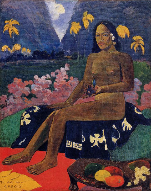 Gauguin The Seed Of The Areoi canvas print