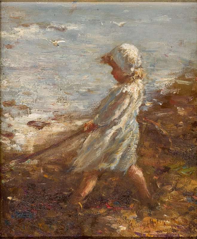 Tableaux sur toile, riproduzione di Gemmell Hutchison Robert Young Fisher Girl