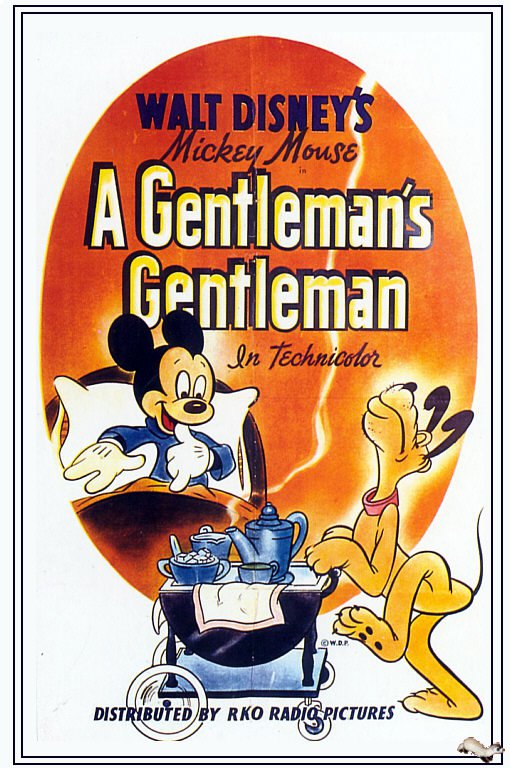 Tableaux sur toile, riproduzione de Gentlemans Gentleman 1941 poster del film