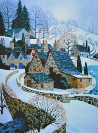 George Callaghan Village en hiver