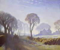 George Clausen The Road Winter Morning 1923