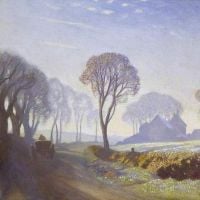 George Clausen The Road Winter Morning 1923