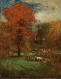 George Inness American 1825 1894 The Mill Pond 1889