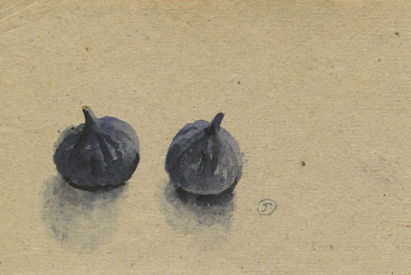 Tableaux sur toile, reproduction de Gerard De Palezieux Deux Figues