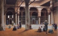 Gerome Interior Of A Mosque 1870 canvas print