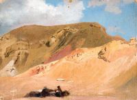 Gerome Jean Leon Halte Dans Le Desert canvas print