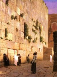 Gerome Jean Leon Solomon S Wall Jerusalem