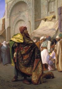 Gerome Jean Leon Der Teppichhändler von Kairo 1869