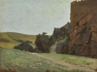 제롬 장 레온 예루살렘 성벽 Ca. 1861년