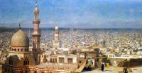 Gerome Jean Leon View Of Cairo canvas print