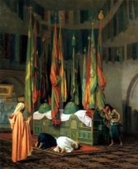 Gerome The Tomb Of The Sultan canvas print