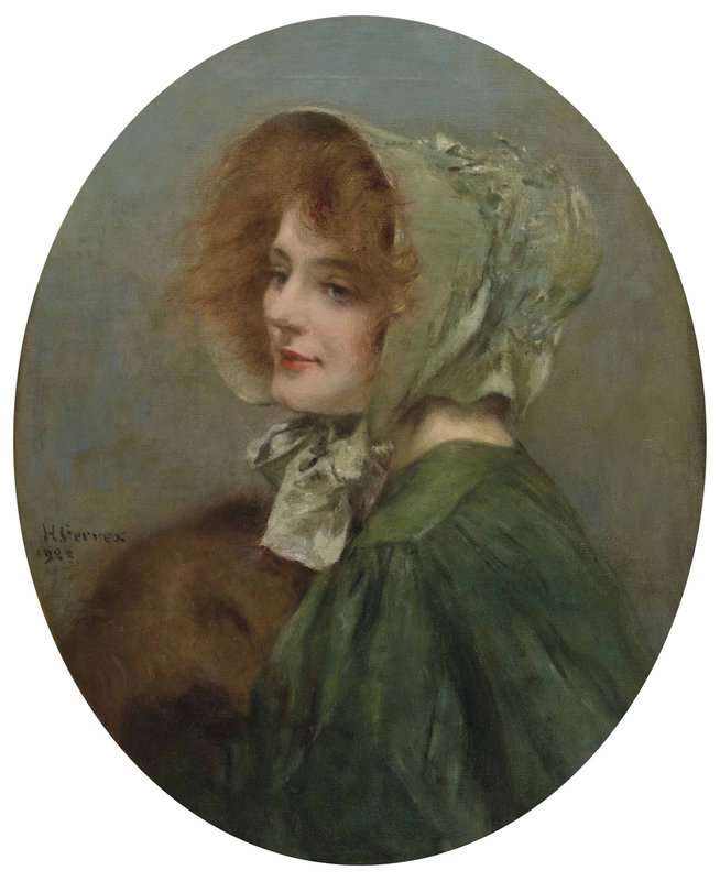 Gervex Henri Portrait De Madame Gervex 1923 canvas print