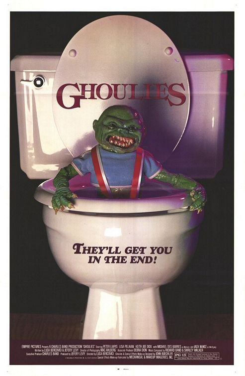 Stampa su tela del poster del film Ghoulies