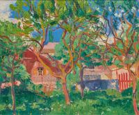 Giacometti Giovanni Obstgarten 1929