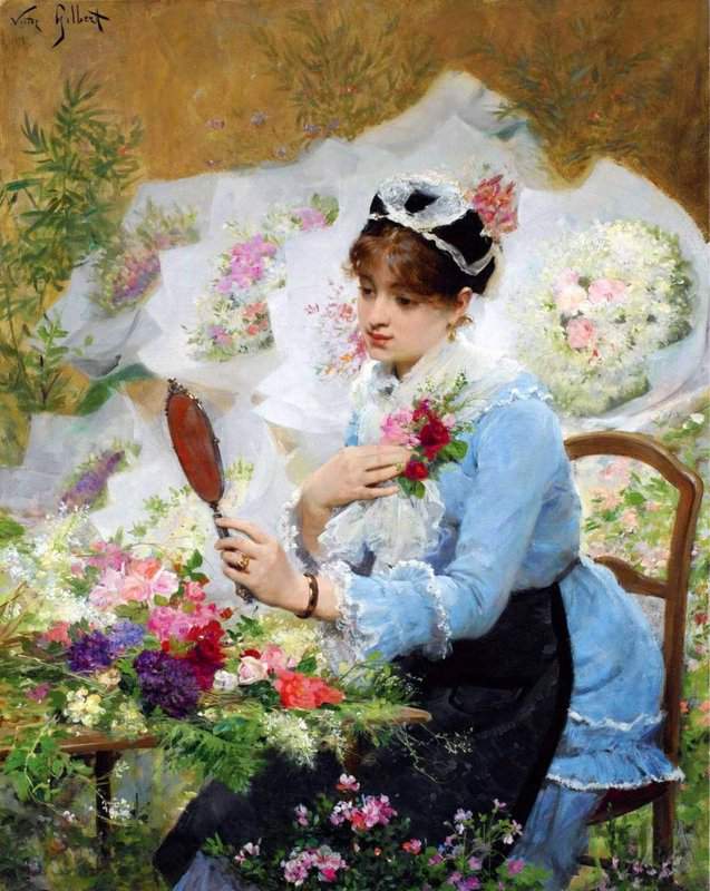 Gilbert Victor Gabriel An Important Corsage canvas print