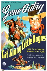 꼬마 강아지를 따라가는 힘내 1937 영화 포스터