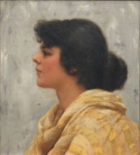 Godward John William An Italian Beauty 1897