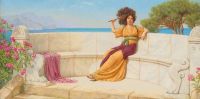 Godward John William In The Prime Of The Summertime canvas print