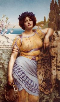 Godward John William Ionian Dancing Girl 1902 canvas print