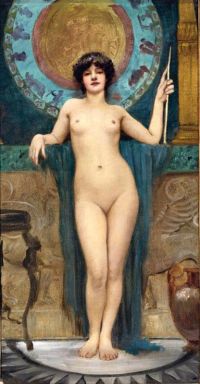 Godward John William Study Of Campaspe Ca. 1896 canvas print