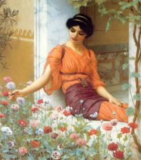 Godward John William Summer Flowers 1903