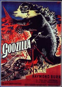Póster de la película Godzilla 1954 4